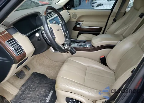 2016 Land Rover Range Rover Hse from USA, damaged, VIN SALGS2KF8GA261766